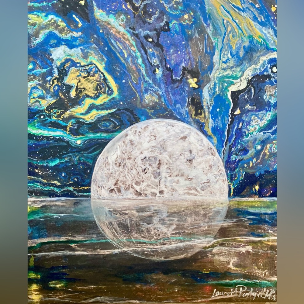 Canvas Print Luna River